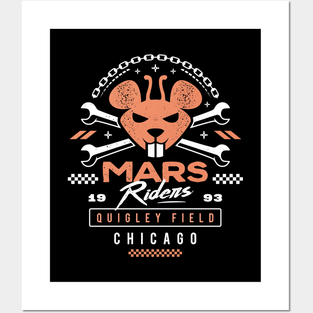 Classic Mars Riders Wall Art by logozaste